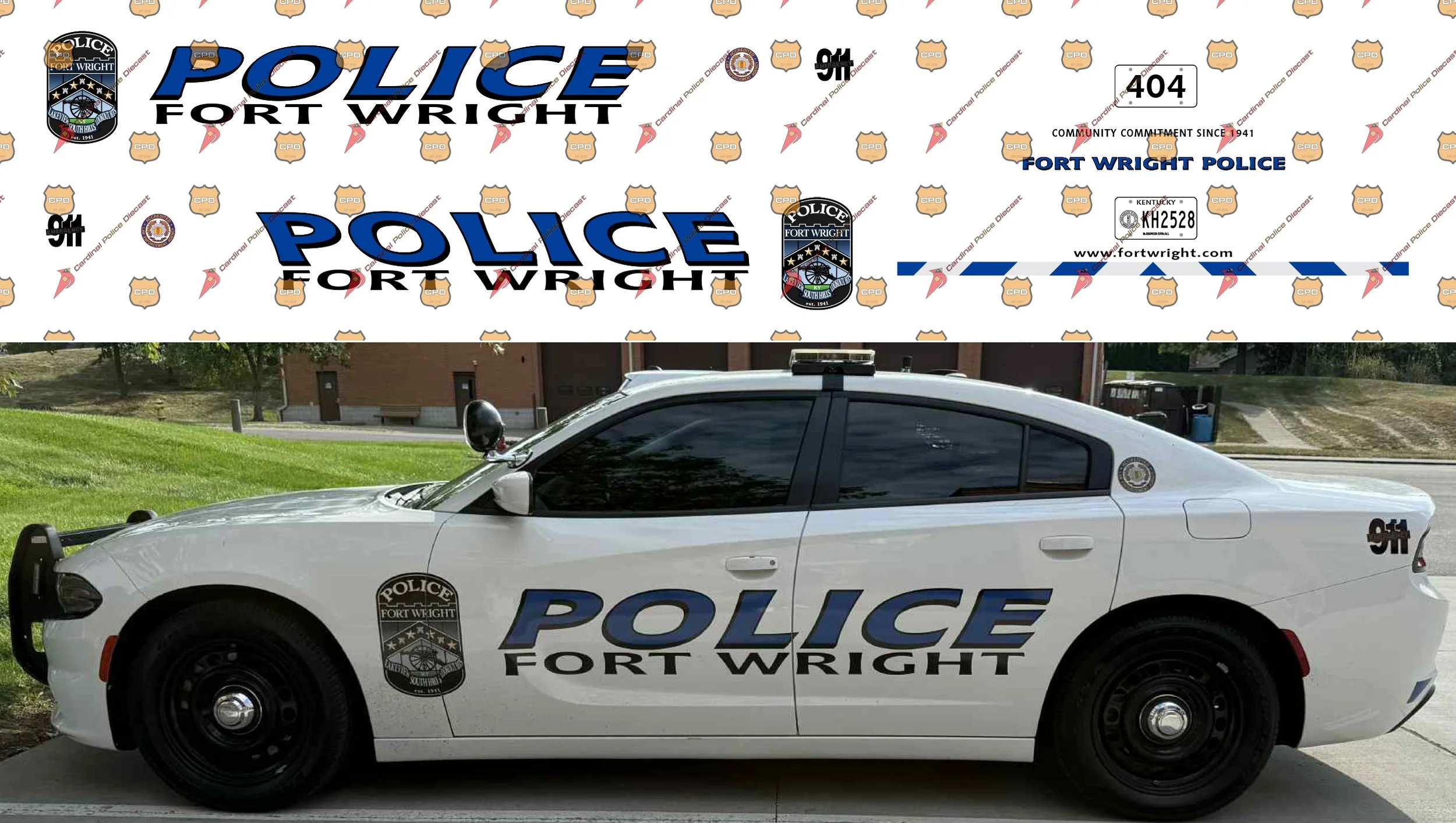 Biloxi, MS Police Department — Cardinal Police Diecast